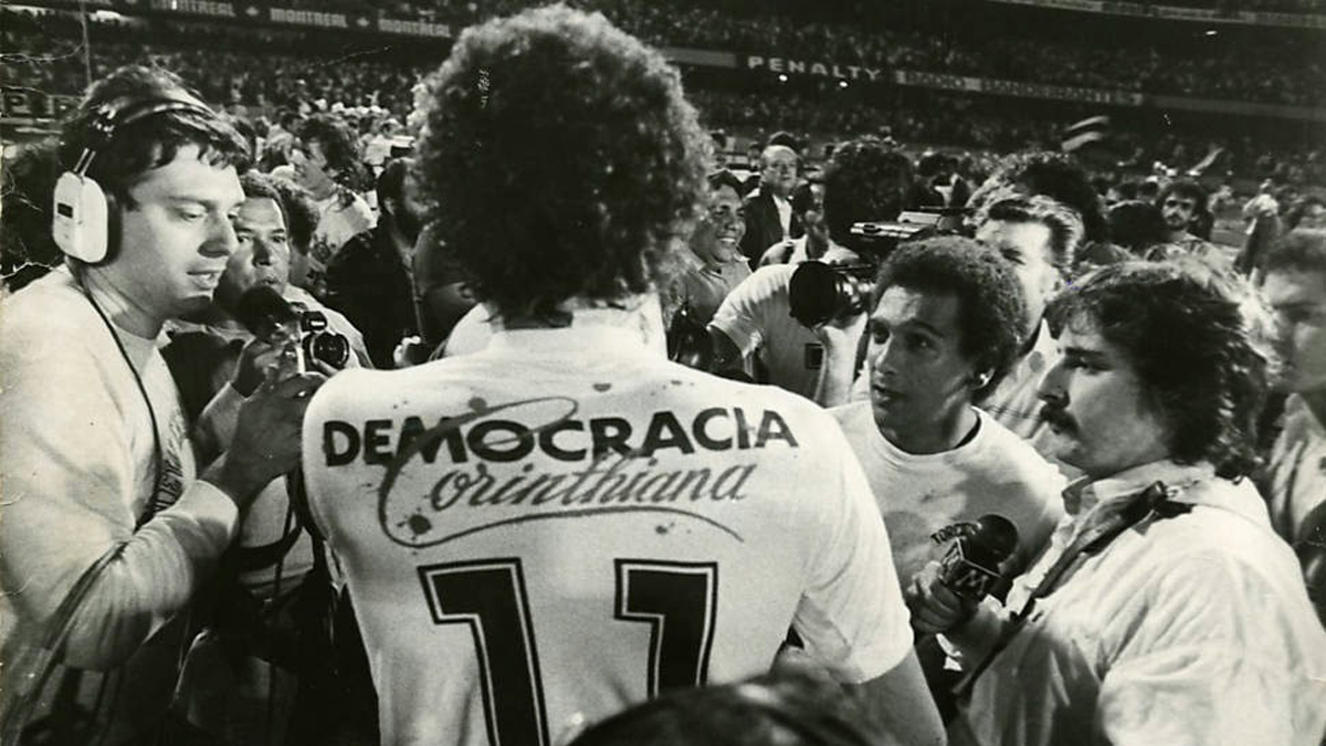 Sócrates, el eje de la Democracia Corinthiana..