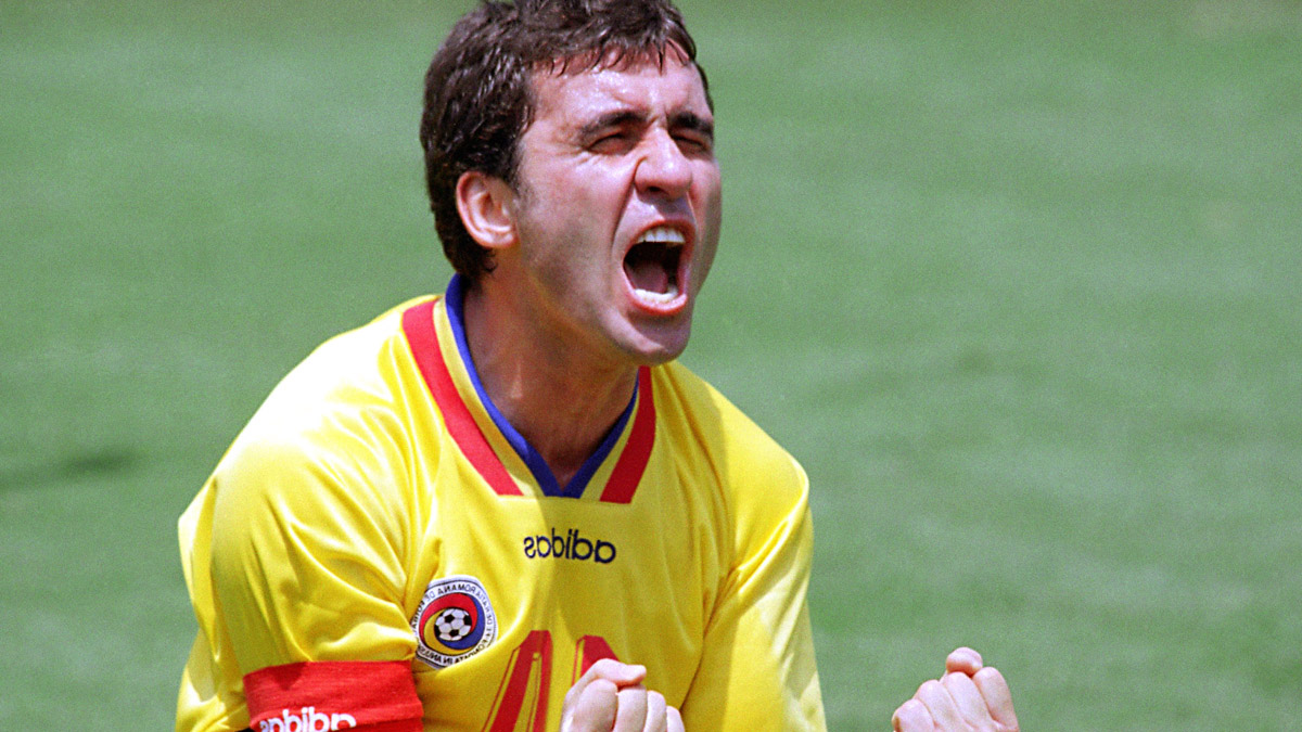 Jugadores noventosos: Gheorghe Hagi