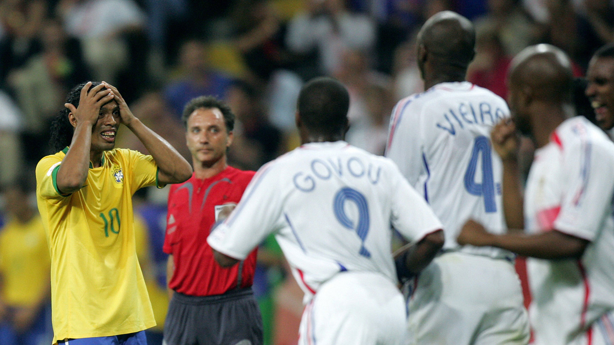 ¿Cómo fue el Francia-Brasil del 2006?