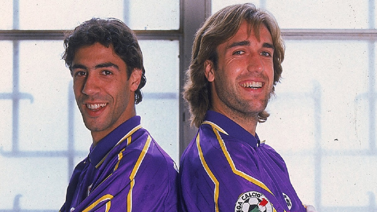 Grandes duplas: Rui Costa-Batistuta