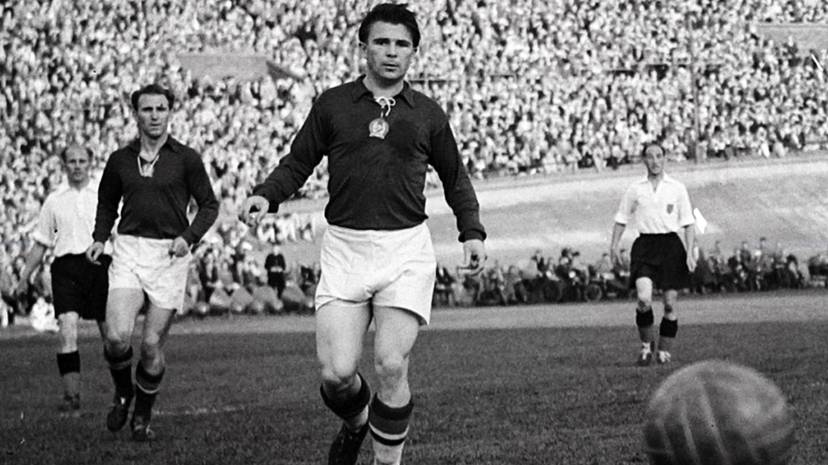 Ferenc Puskas, subcampeón de oro