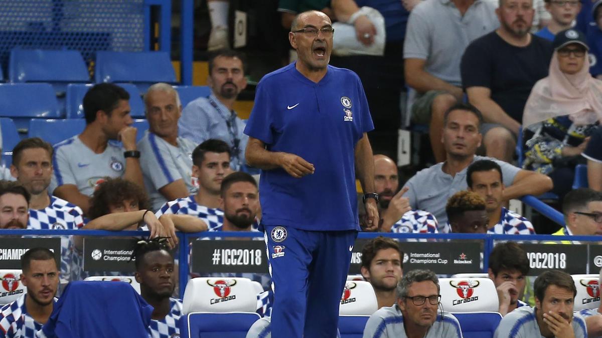 Maurizio Sarri en el Chelsea y la Premier League