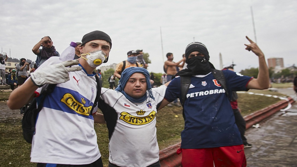 La pelota se manchó