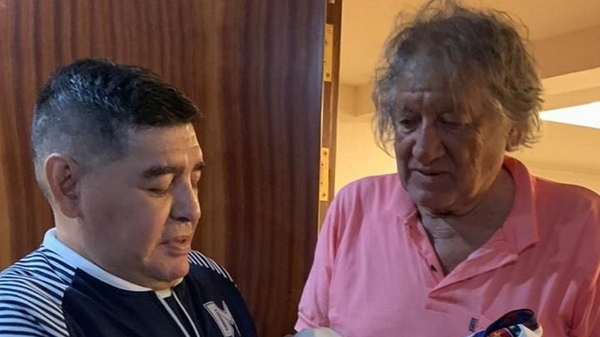 El Diego y el Trinche, aquel encuentro cumbre